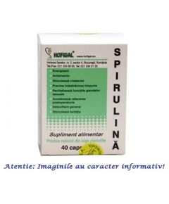 Spirulina 500 mg 40 capsule Hofigal, image 