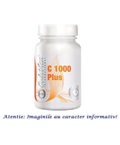 Vitamina C 1000 Plus 100 tablete CaliVita, image 