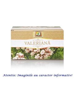 Ceai de Valeriana 20 plicuri Stef Mar, image 