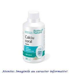 Calciu Coral Ionic 90 capsule Rotta Natura, image 