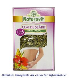 Ceai de Slabit 50 g Naturavit, image 