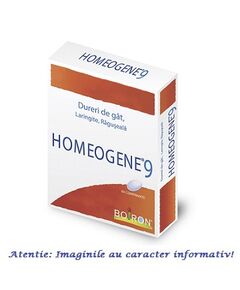 Homeogene 9, 60 comprimate Boiron, image 