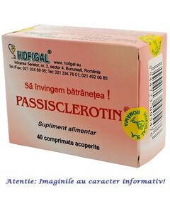 Passisclerotin 40 comprimate Hofigal, image 