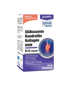 Glucozamina, Condroitina, Colagen si MSM 60 tablete JutaVit, image 