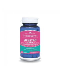 MenstroCalm 60 capsule Herbagetica, image 