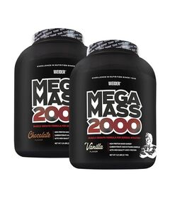 Mega Mass 2000 cu Aroma de Vanilie 2,7 kg Weider, image 