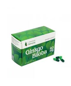 Ginkgo Biloba 40 mg 50 capsule Laboratoarele Remedia, image 