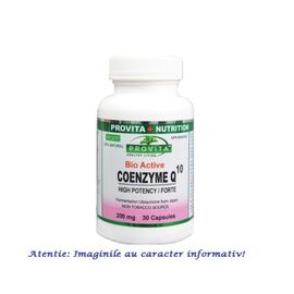Coenzima Q10 200 mg 30 capsule Provita Nutrition, image 
