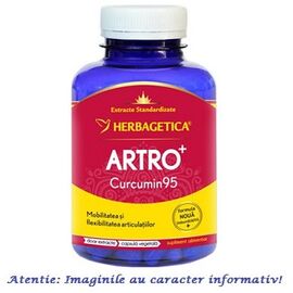 Artro Curcumin 95 120 capsule Herbagetica, image 