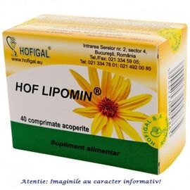 Hof Lipomin 40 comprimate Hofigal, image 