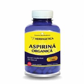 Aspirina Organica 120 capsule Herbagetica, image 