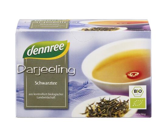 Ceai negru Darjeeling Bio 30g Dennree, image 