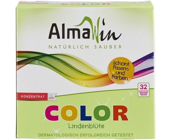 Detergent pudra pentru rufe colorate natural 1kg AlmaWin, image 