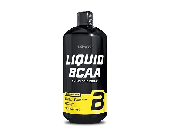 BCAA Liquid cu Aroma de Portocale 1 l BioTech USA, image 